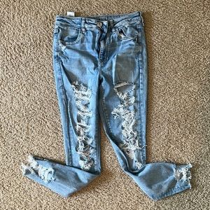 American eagle crop jeans